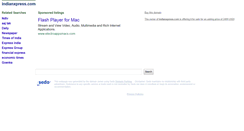 Desktop Screenshot of indianxpress.com